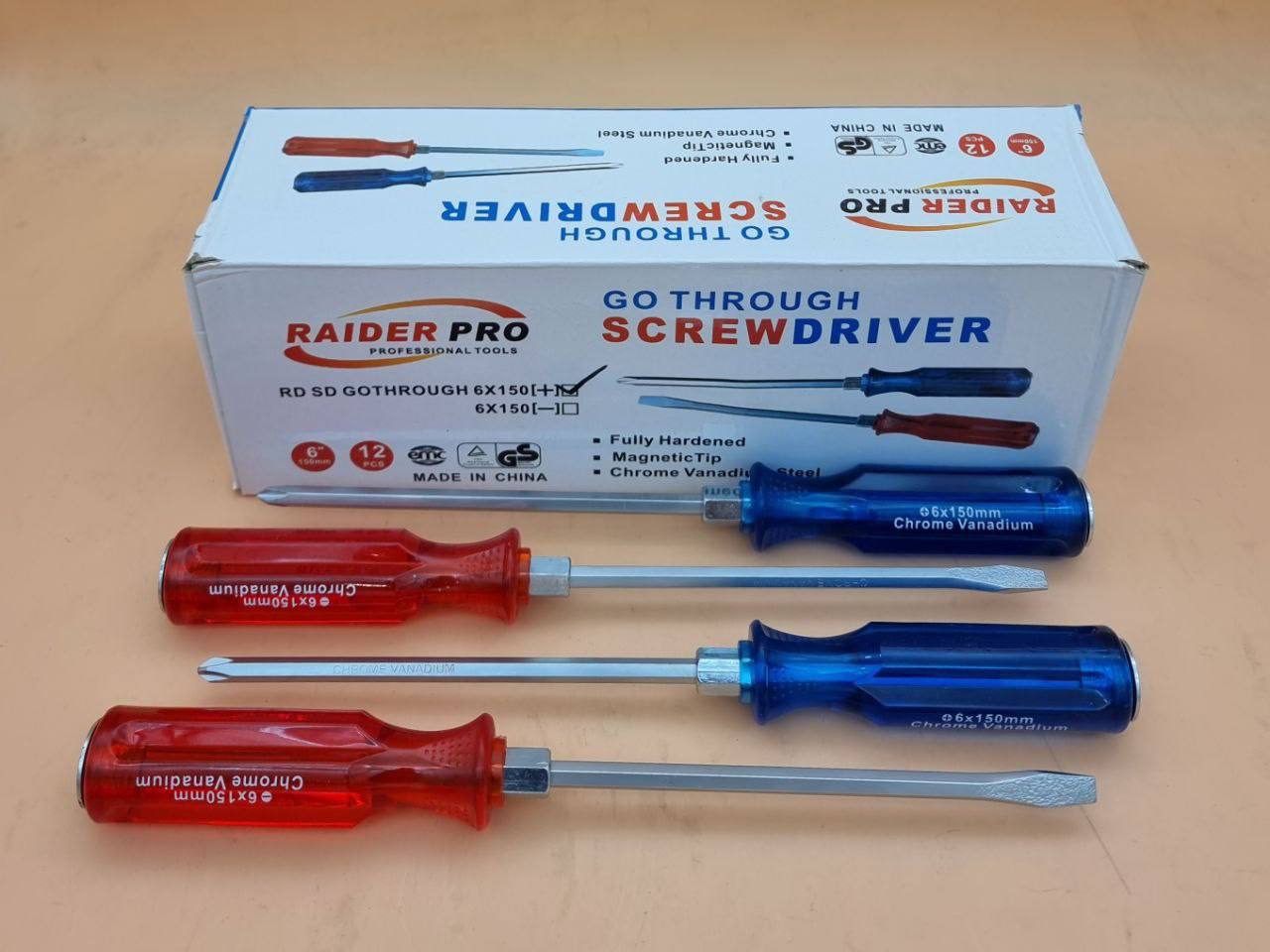 پیچ گوشتی ضربه خور ۱۵۰*۶