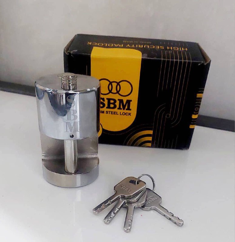  قفل استوانه ای سایز 90 sbm