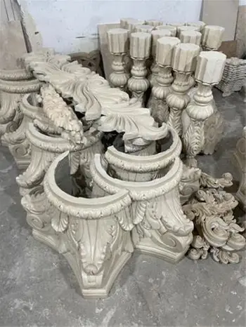 سرستون ستون و پایه ستون نما ساختمان