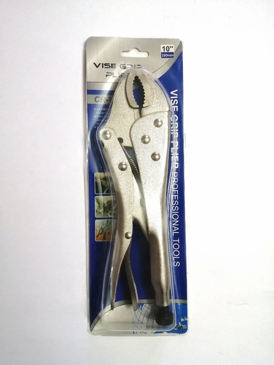 انبرقفلی سایز 10 سفید VISE GRIP