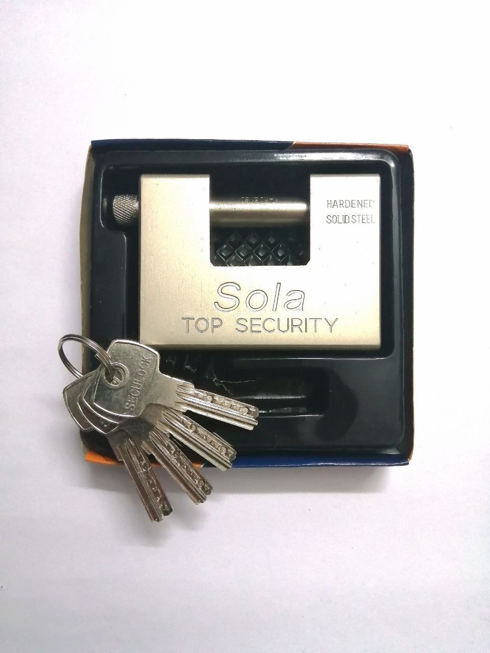  قفل کتابی ۹۴ فولادی سولا 