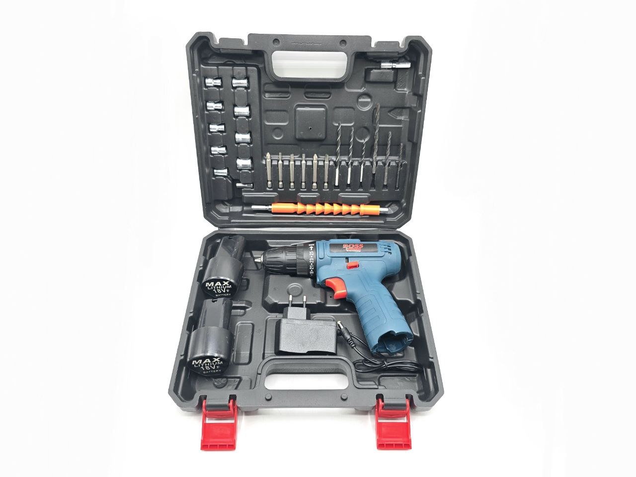 ⭐️ دریل شارژی ۱۸ ولت اصلی دو باتری باس