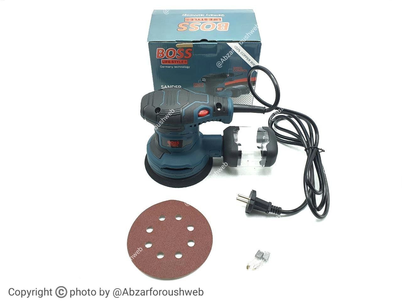 ⭐️ سنباده لرزان گرد ( اوربیتال ) باس