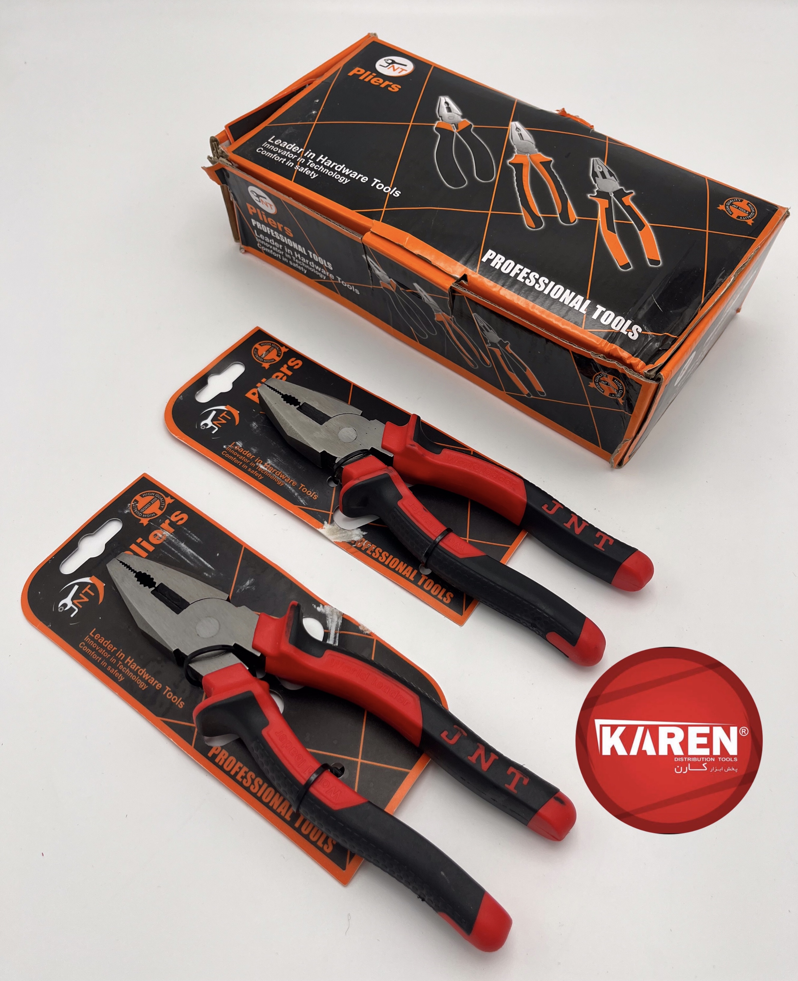  انبردست ۸ JNT تعداد در کارتن : ۶۰ عدد قیمت دست اول: ۲۷۰/۰۰۰ تومان کیفیت عالی برای اطلاع از قیمتها و