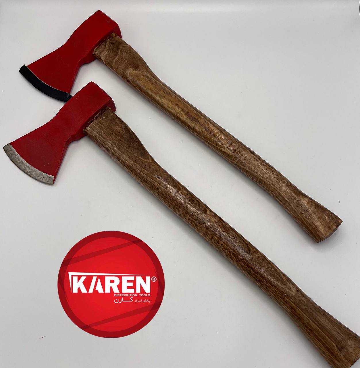 تبر ۱۰۰۰ گرمی دسته چوبی