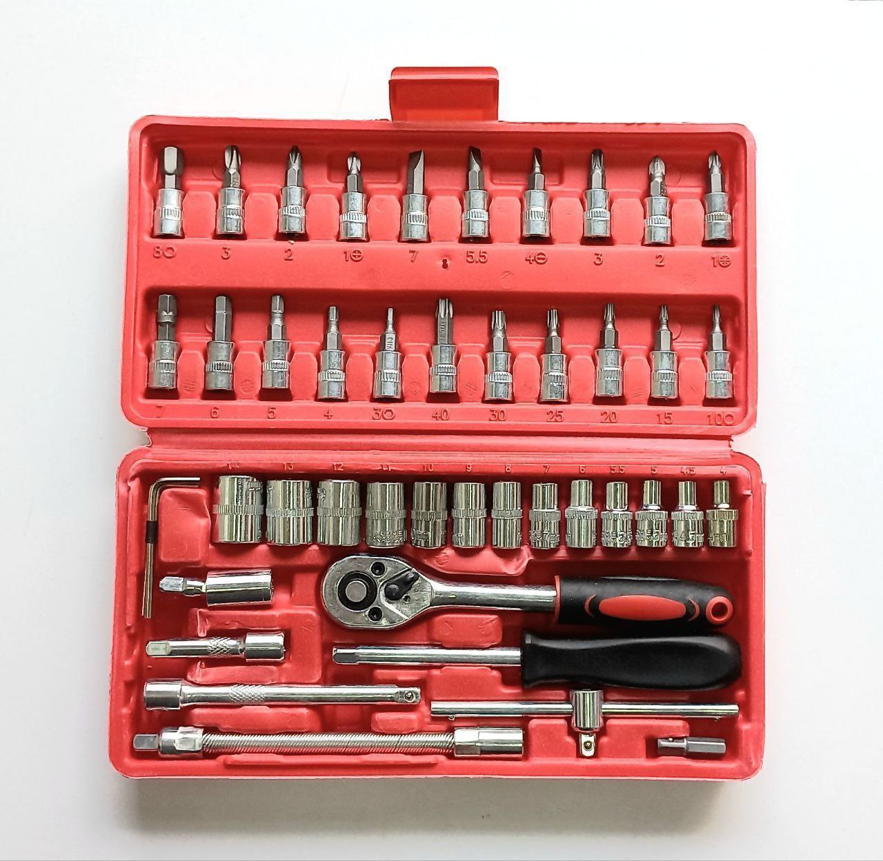 جعبه بکس ۴۶ پارچه درایو "1/4