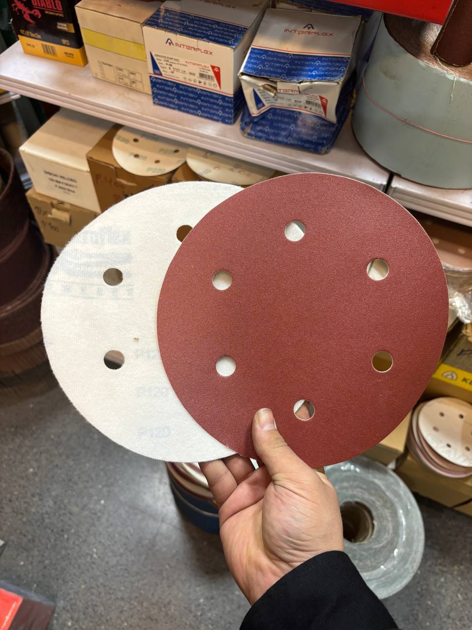 سنباده کرکی ۲۲/۵ سانت (سقف زنی) 