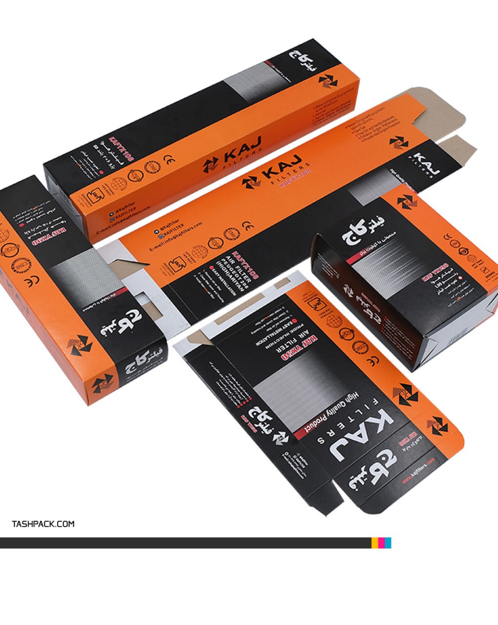 مجتمع چاپ و بسته بندی تاش پک تولید کننده انواع جعبه و کارتن برای تمامی قطعات خودرو و لوازم یدکی