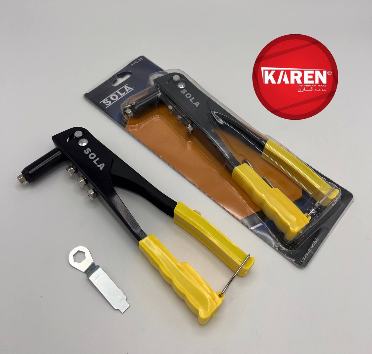  انبردست پرچ سولا