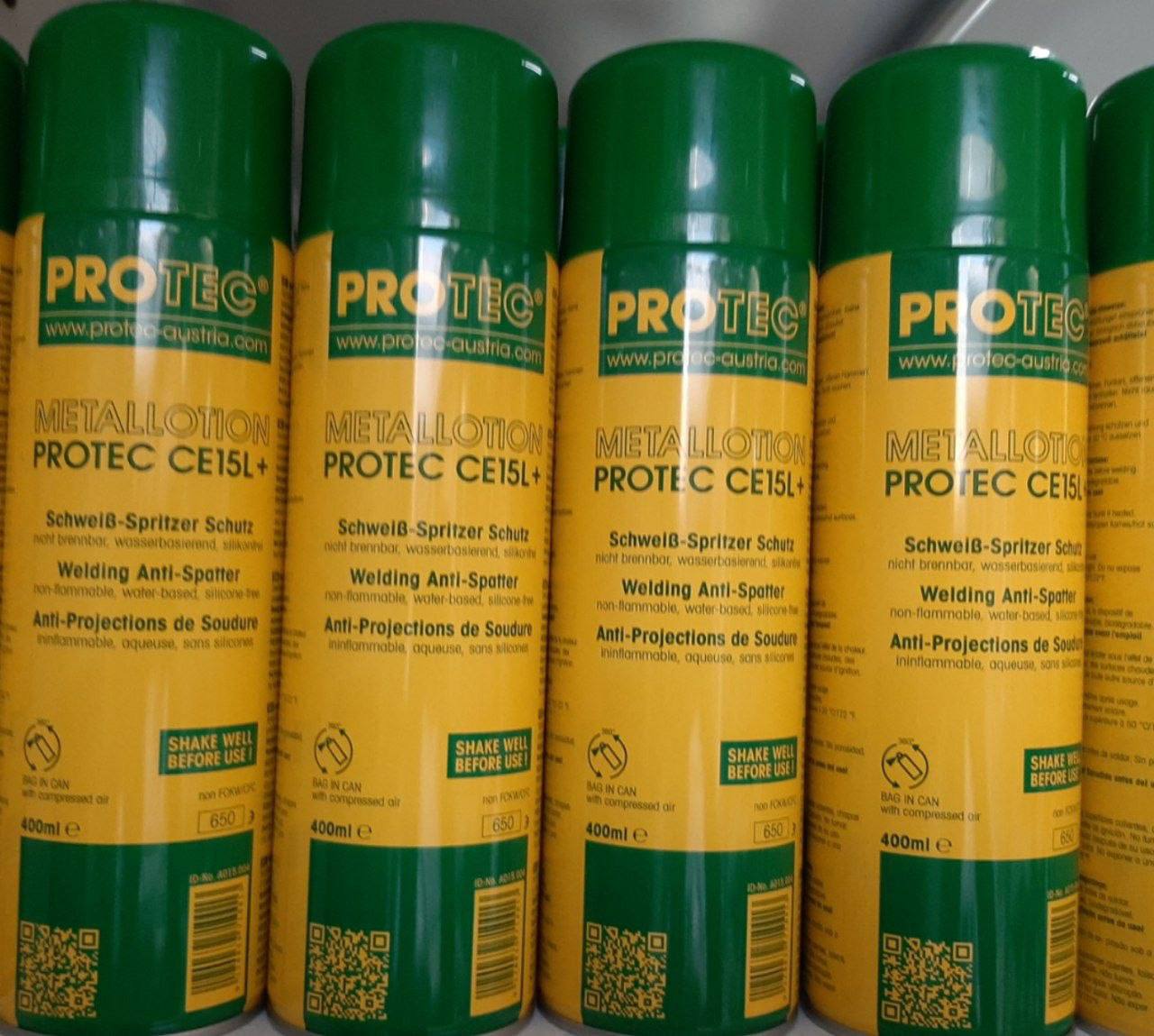  اسپری آنتی اسپاتر CO2 برند پروتک اتریش 