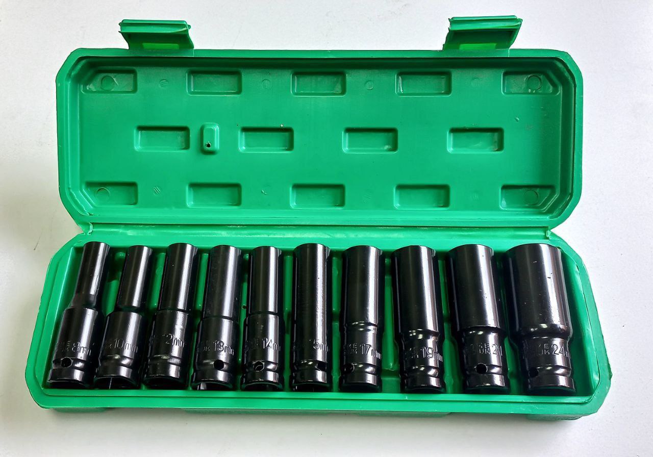  بکس ۱۰ پارچه بلند مشکی ۸ تا ۲۴ میلیمتر