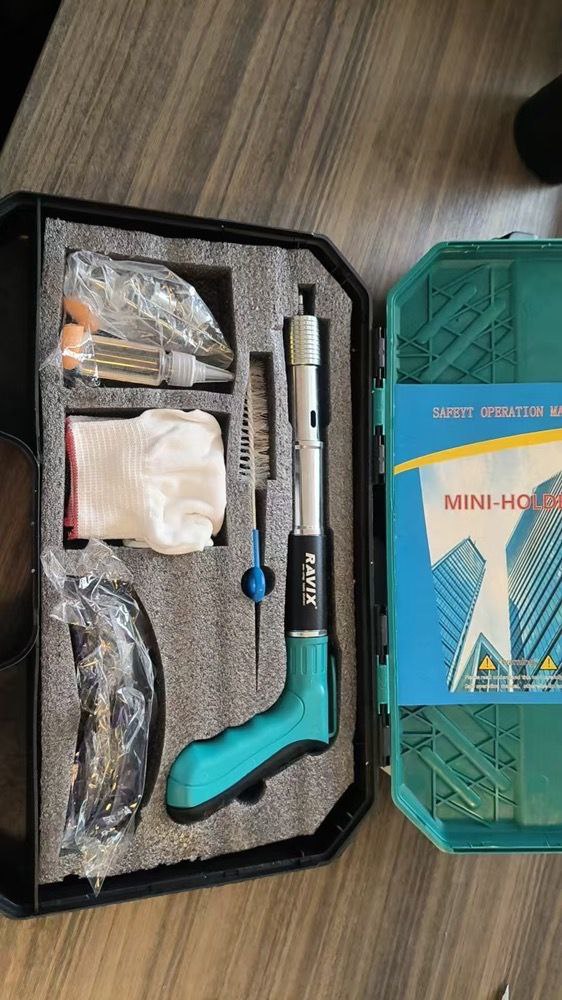 تفنگ میخکوب تمام فلز جعبه بزرگ