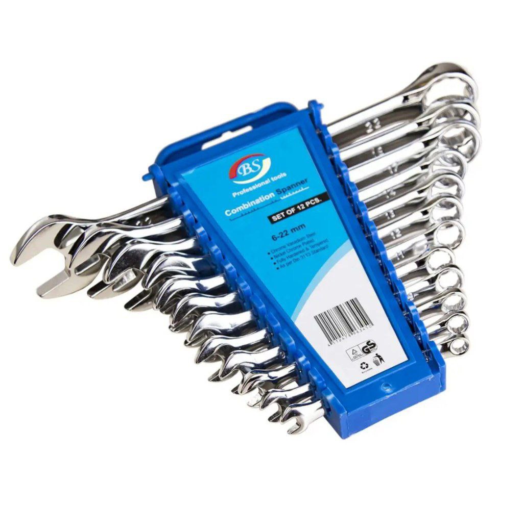 آچار یکسر رینگی پلکانی ۱۲عددی بی اس bs 