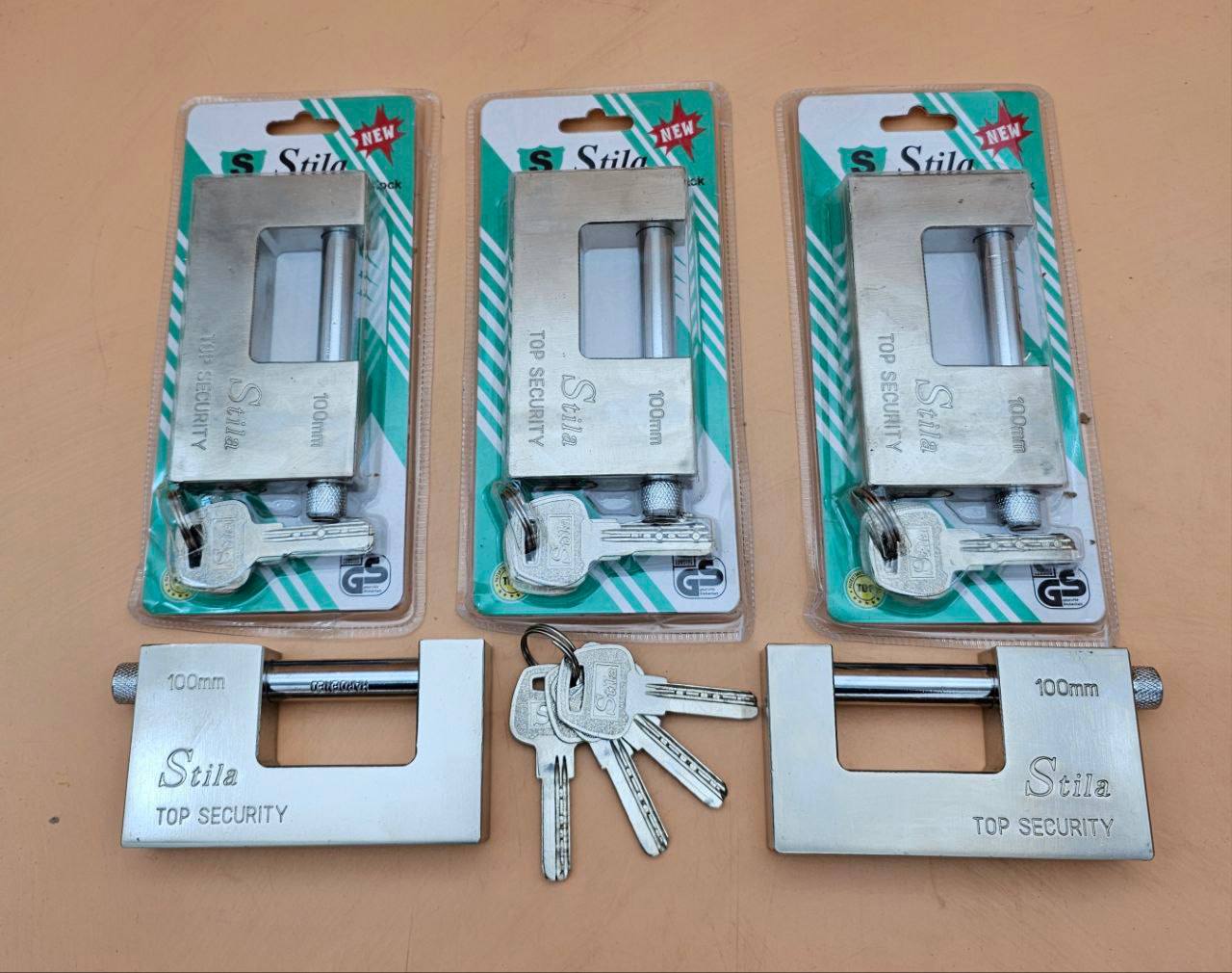 قفل کتابی فولادی STILA 