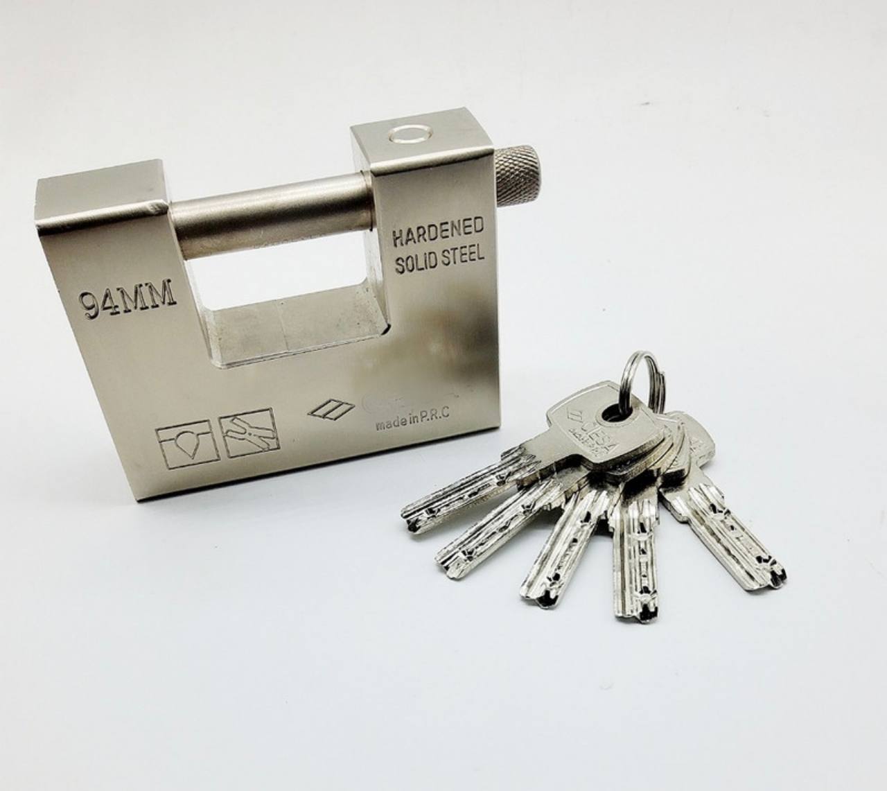  قفل کتابی 94 فولادی 