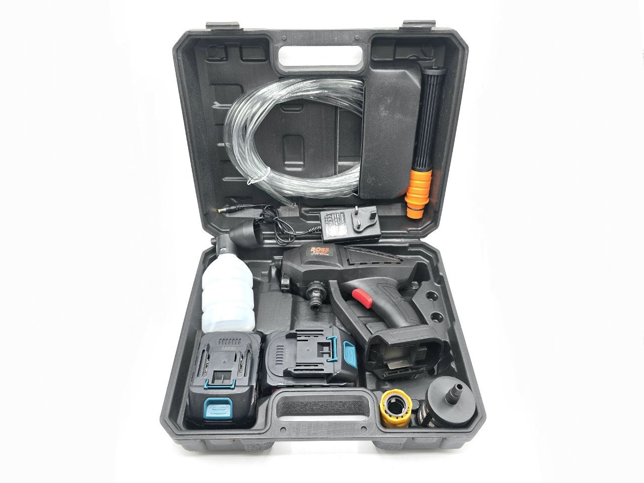 ⭐️ کارواش و سم‌پاش شارژی دو باتری ۸۸ ولت باس