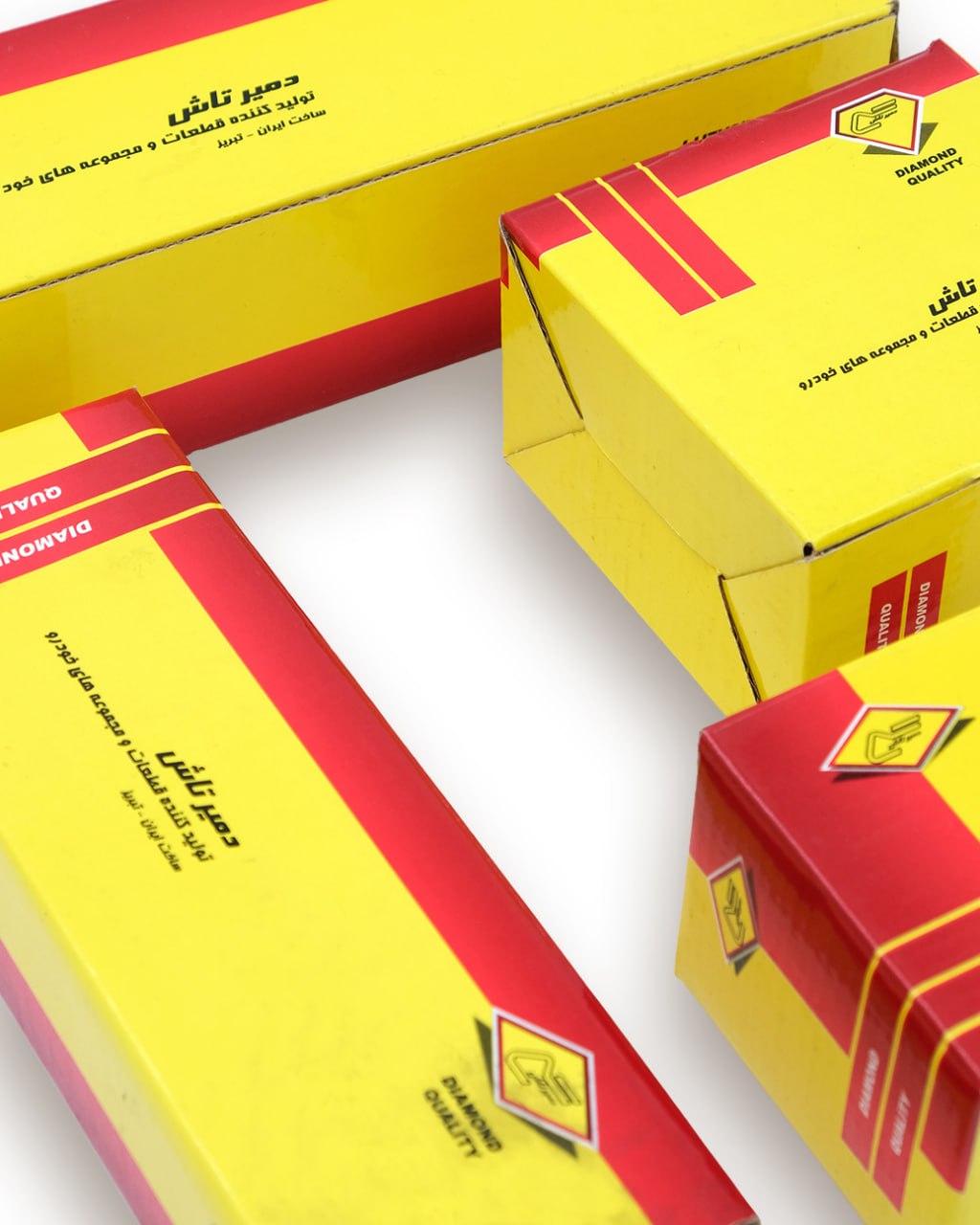 ⭐️ تاش پک بسته‌بندی قطعات یدکی خودرو