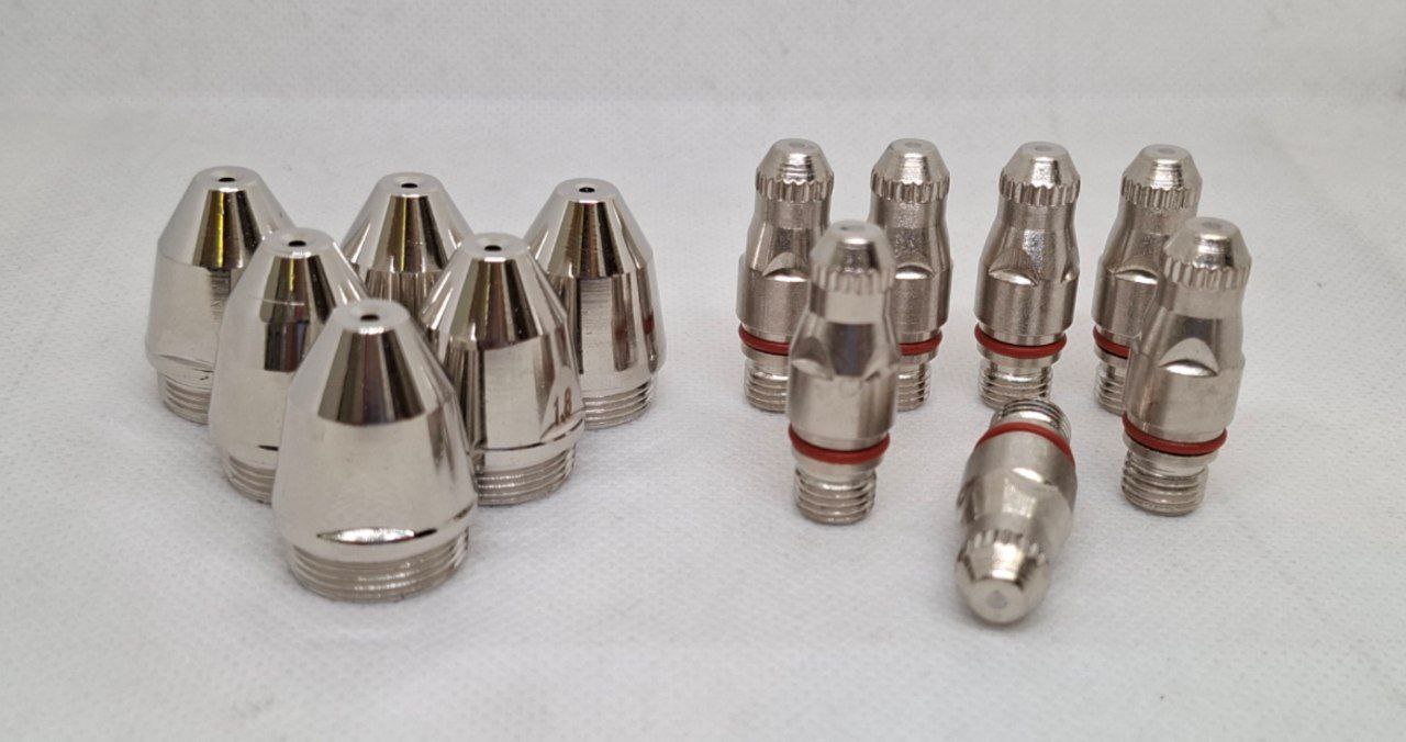  الکترود و نازل پلاسما آب‌خنک P160 – مخصوص برش‌های سنگین صنعتی 