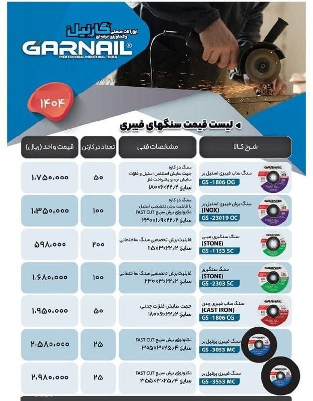 #سنگ فیبری گارنیل