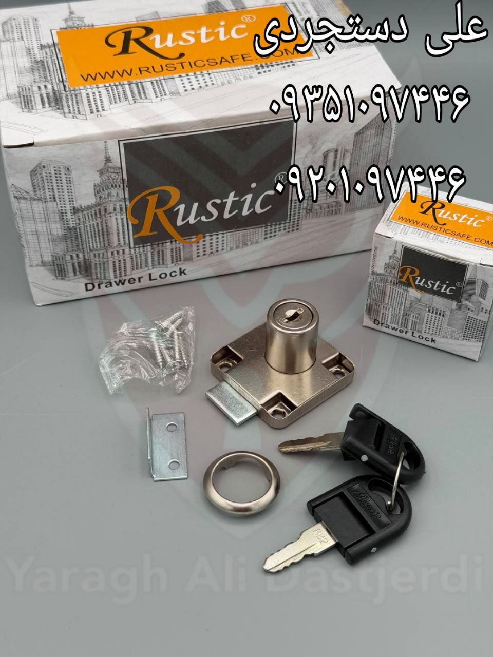 قفل طرح رونیس روستیک RUSTIC کارتن ۲۴۰ عدد