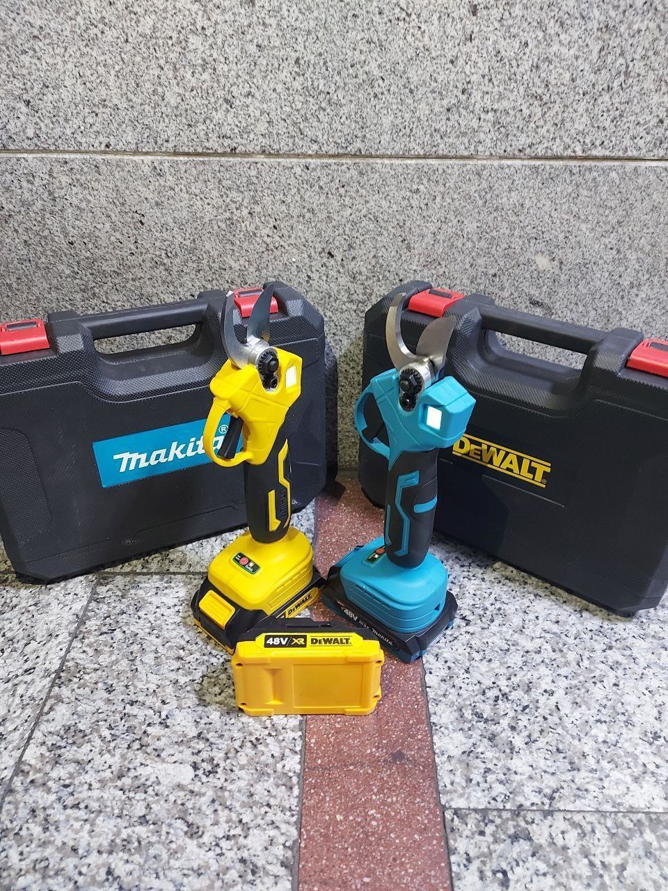 قیچی شارژی ماکیتا و دیوالت