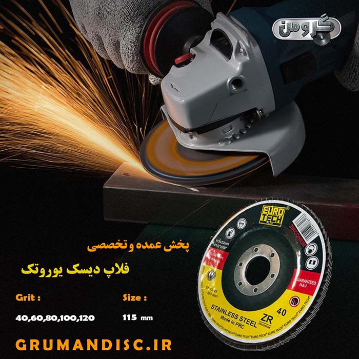 پخش عمده سنباده فلاپ مینی یوروتک