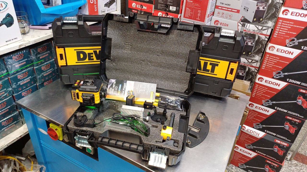 تراز لیزری ۴ بعدی ماکیتا و دیوالت