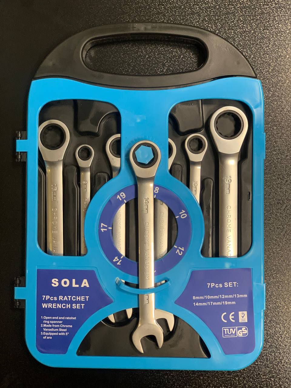 اچار جغجغه ۷ عددی SOLA