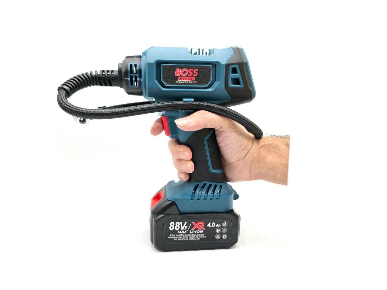 ⭐️ کمپرسور فندکی شارژی دو حالته باس