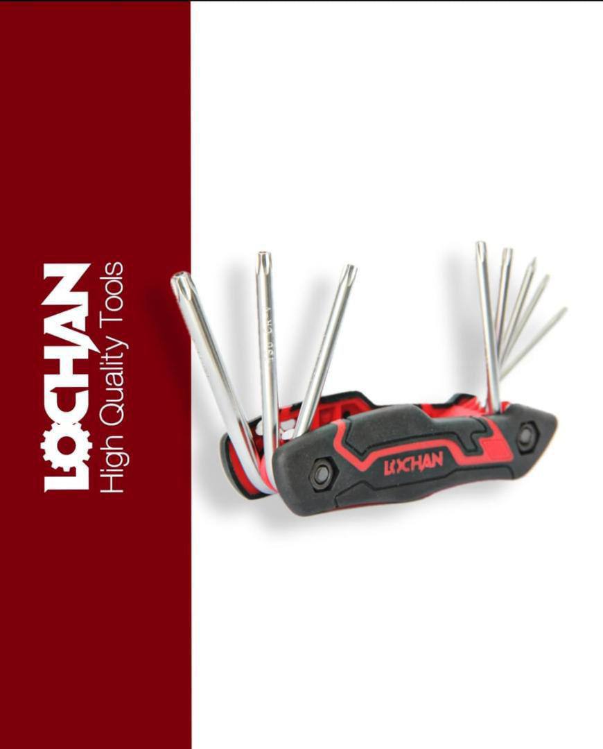 آلن چاقویی ستاره ای حرفه ای(۸عددی)LCHAN