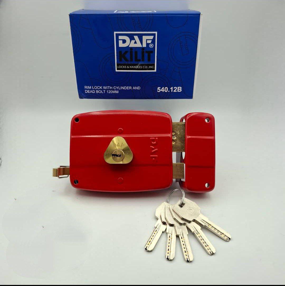 قفل حیاطی تمام برنجی داف ترکیه