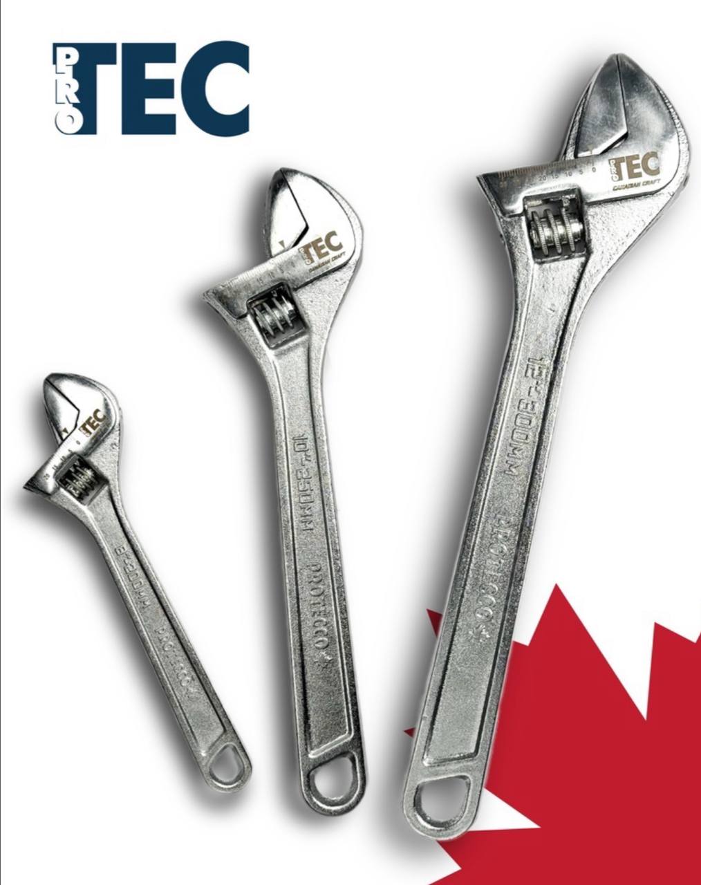 آچار فرانسه های PRO.TEC