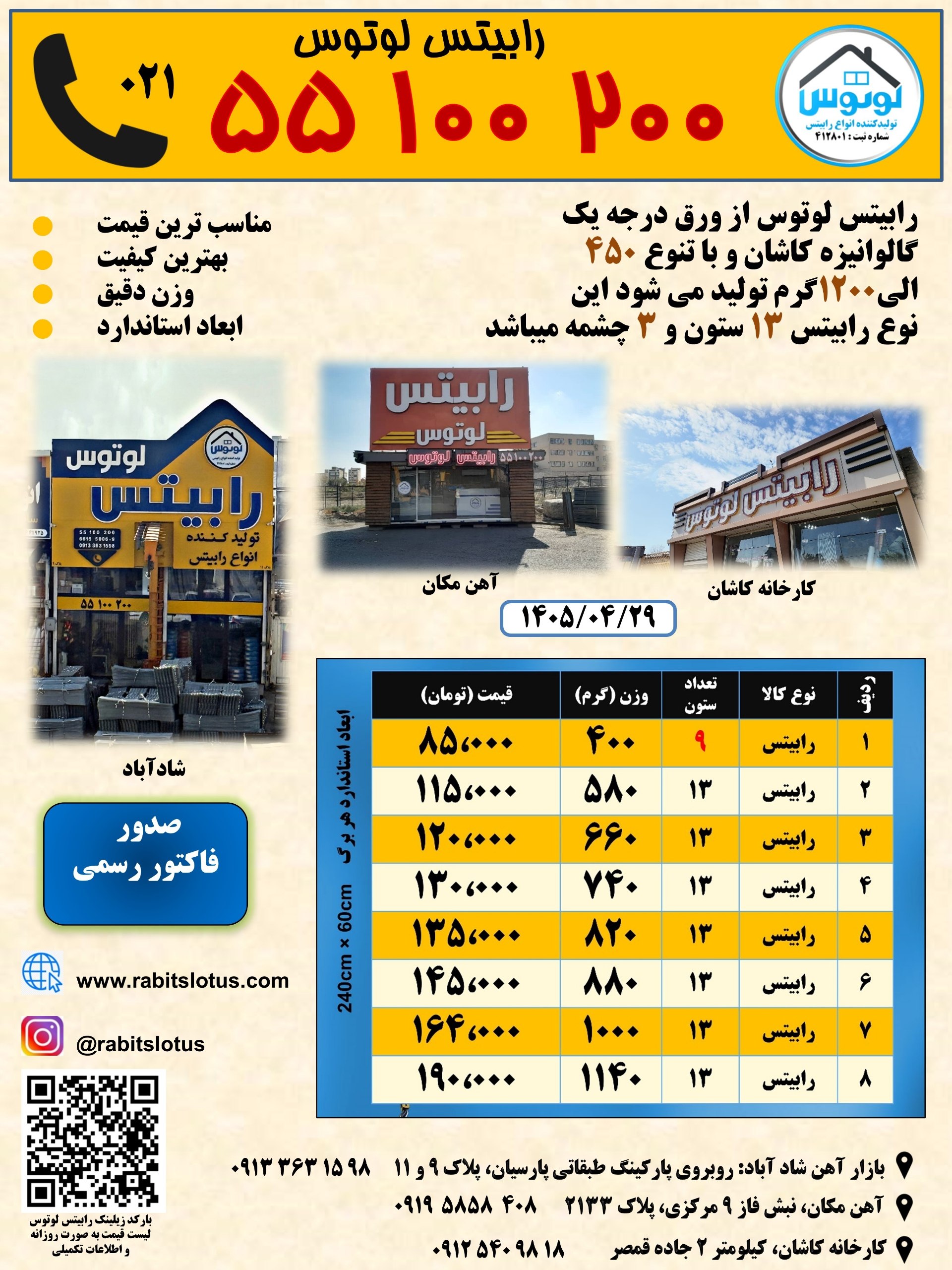  کارخانه رابیتس لوتوس
