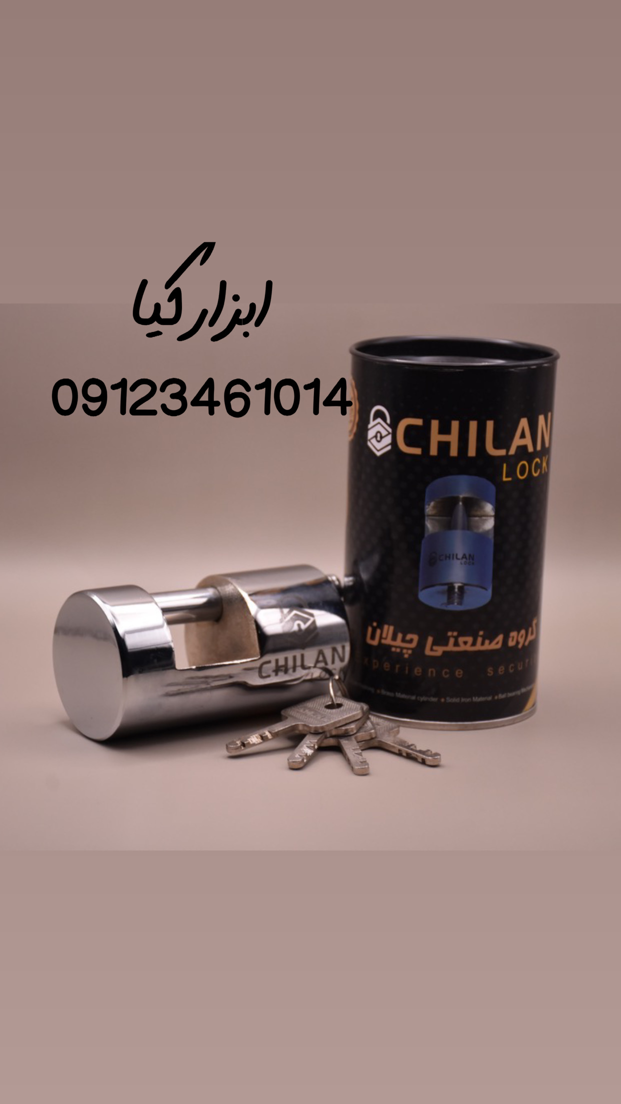  قفل استوانه ای چیلان تعداد در کارتن : .. عدد به صورت خرده هم امکان پذیر هست 🟧لینک کانال روبیکا:🟧 ht