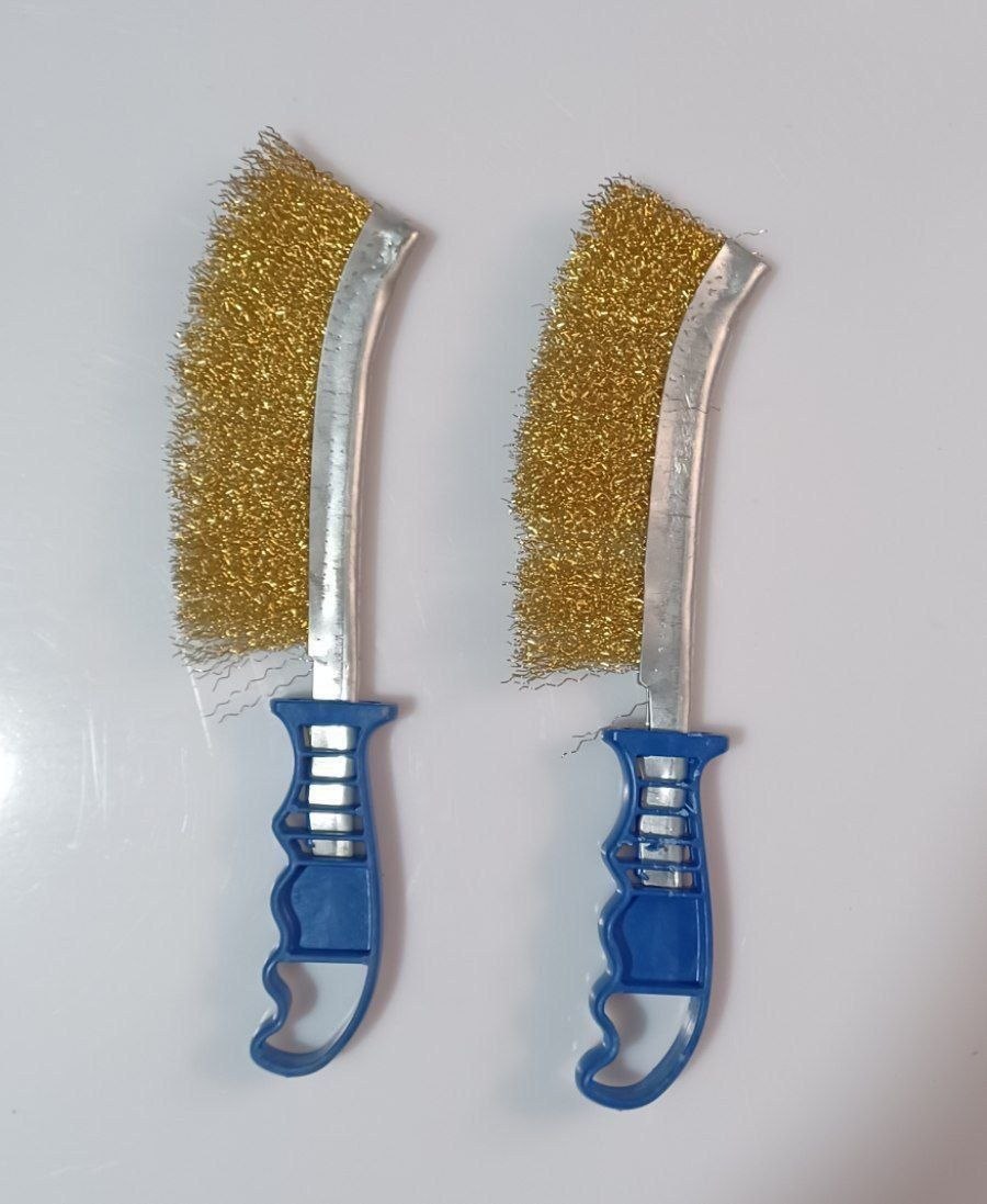  فرچه سیمی طلایی 