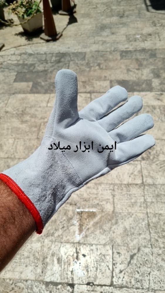 دستکش تمام چرم جوشکاری