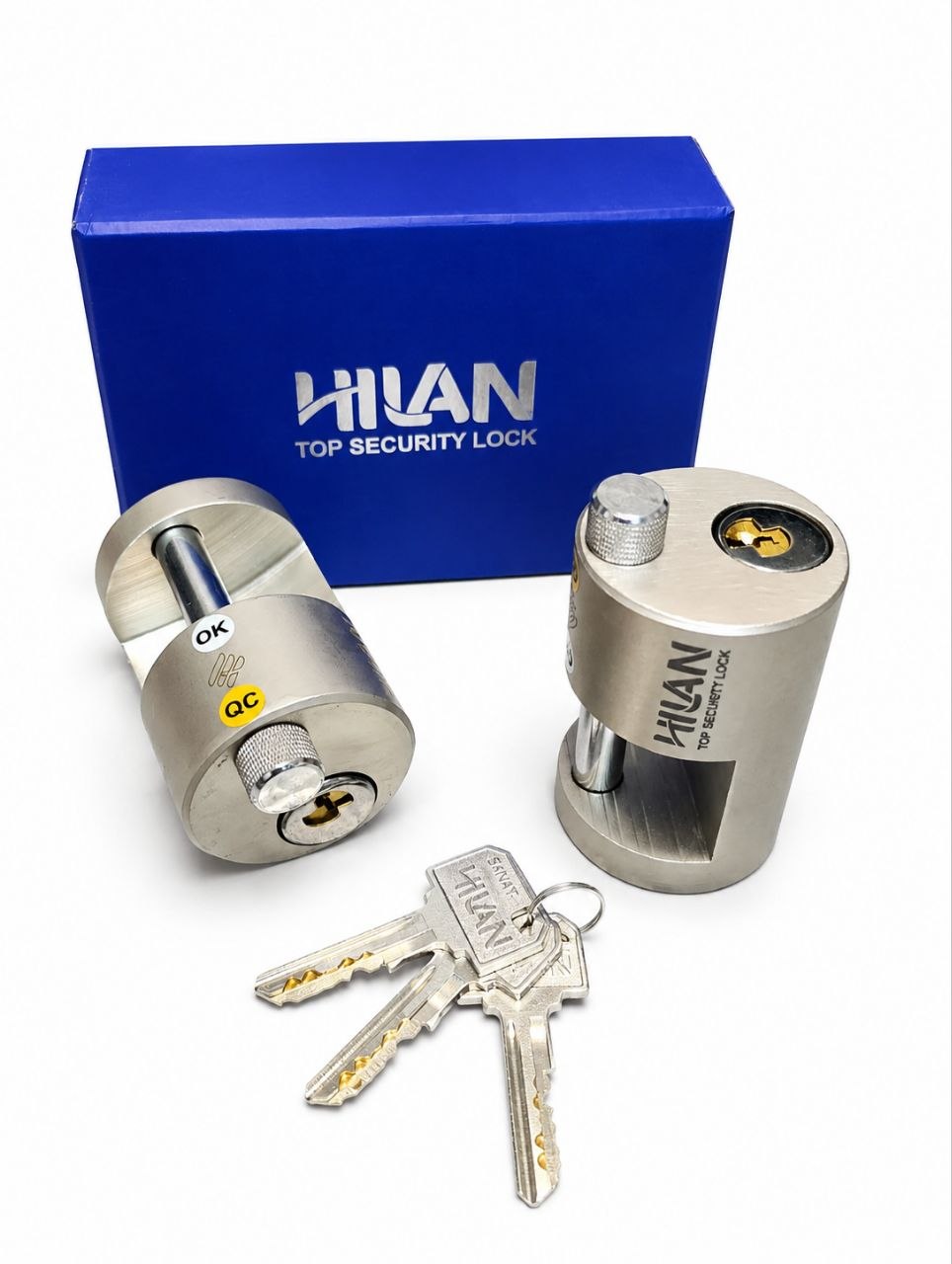  قفل استوانه ای فولادی لوکس HILAN