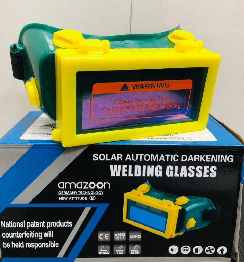 عینک جوشکاری اتوماتیک