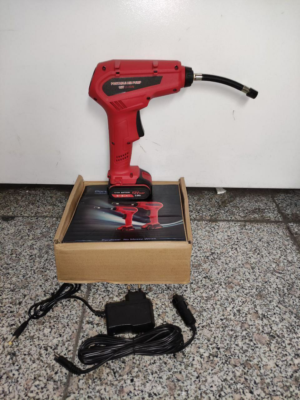 کمپرسور باد شارژی فندکی 