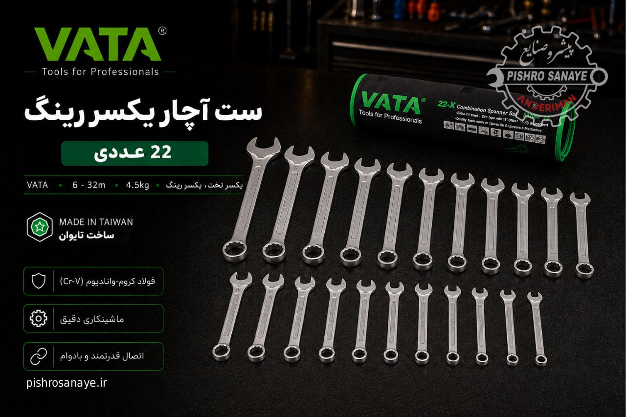  ست آچار یک سر رینگ