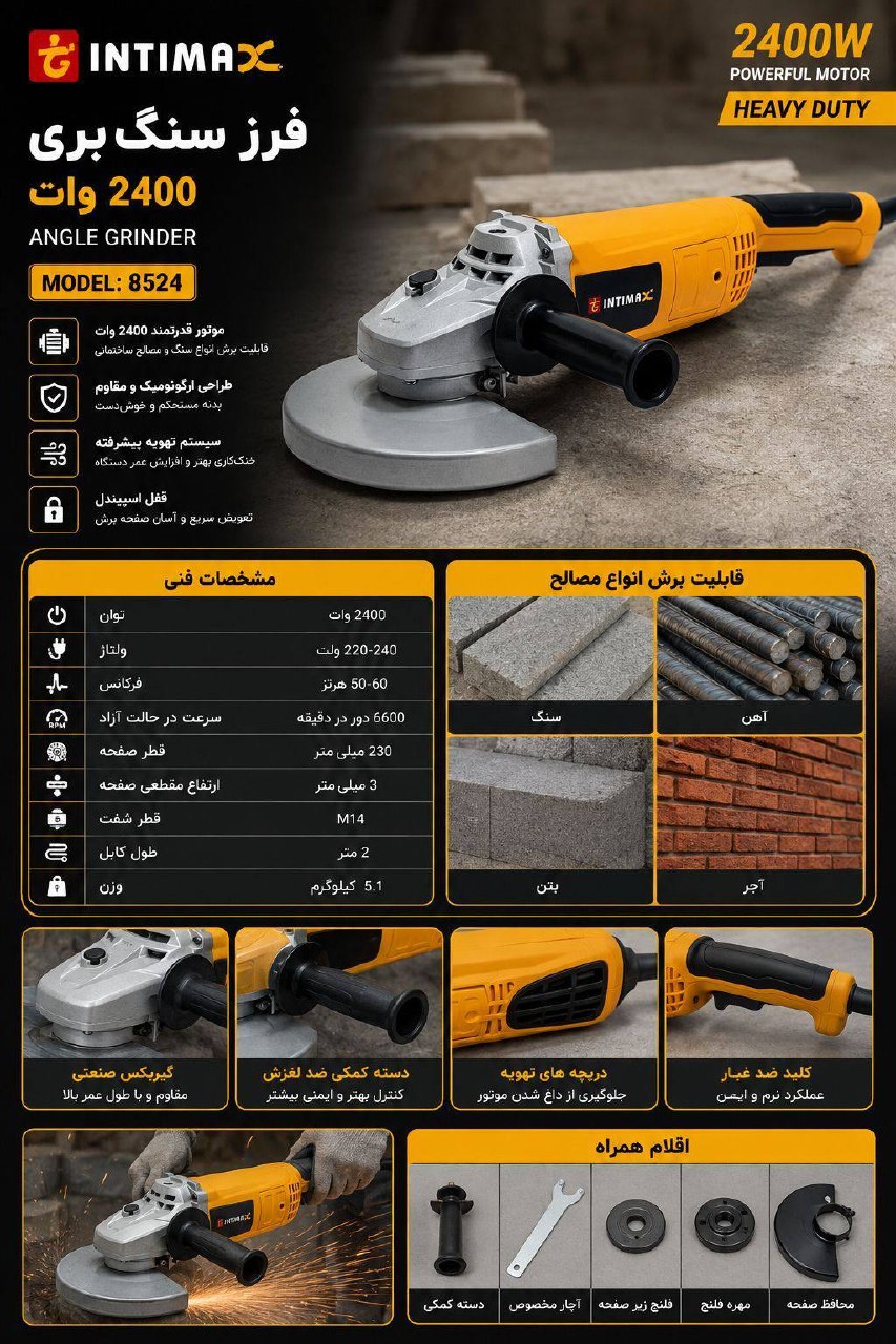 فرز سنگبری اینتی مکس 