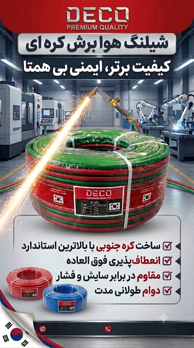 شیلنگ هوا برش دکو