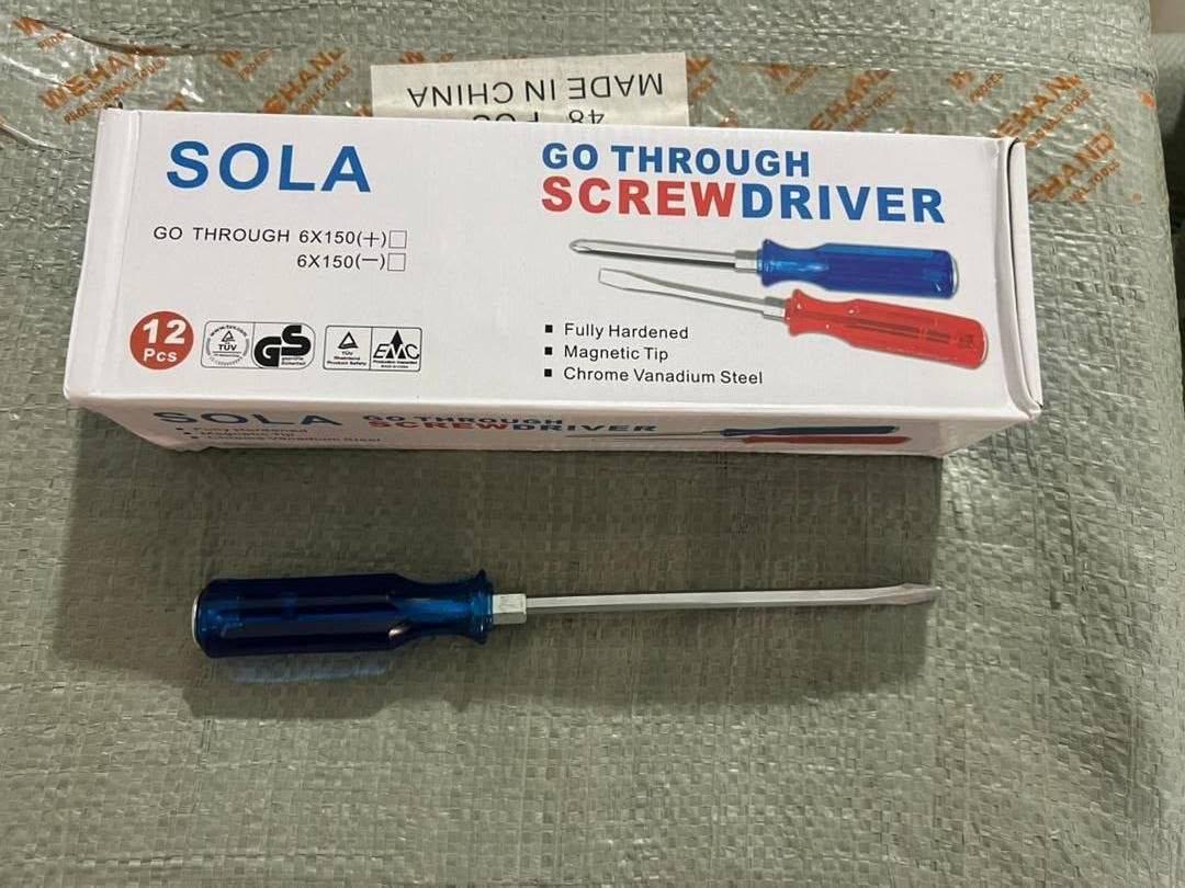 پیچ گوشتی ضربه و آچار خور sola