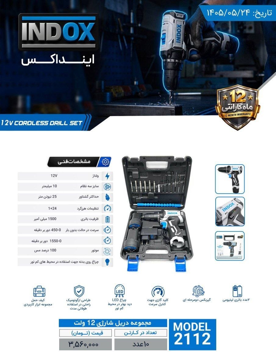 محصولات اینداکس