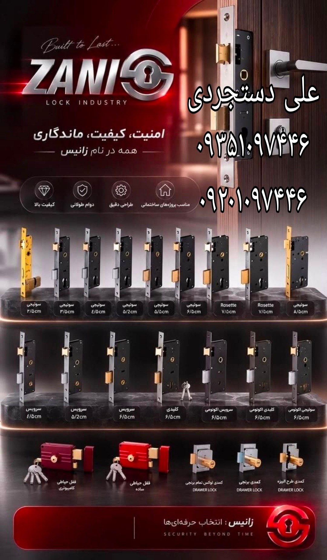 عرضه کلیه محصولات زانیس ZANIS