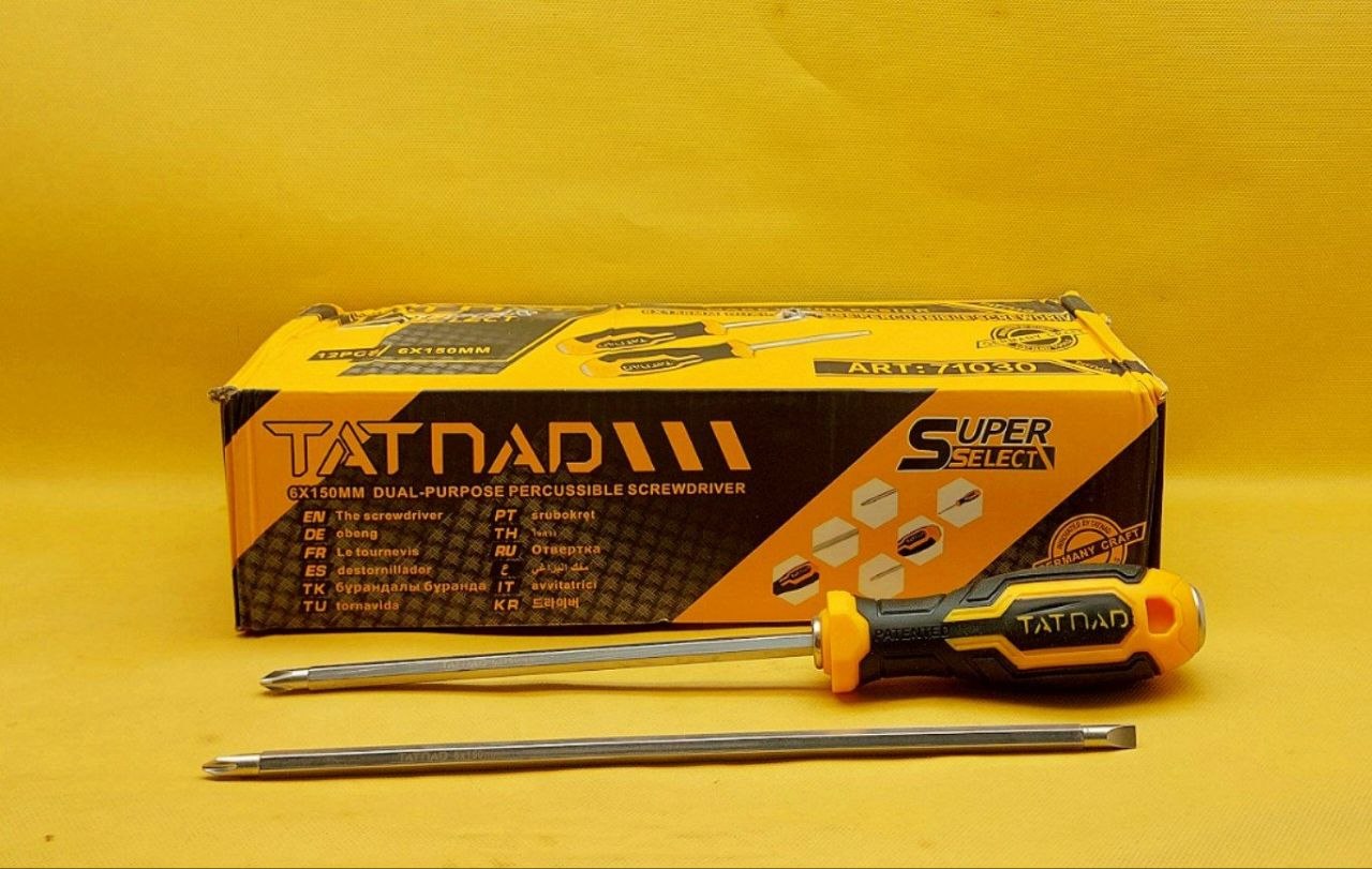  پیچ گوشتی 2 طرفه 150*6 TATNAD
