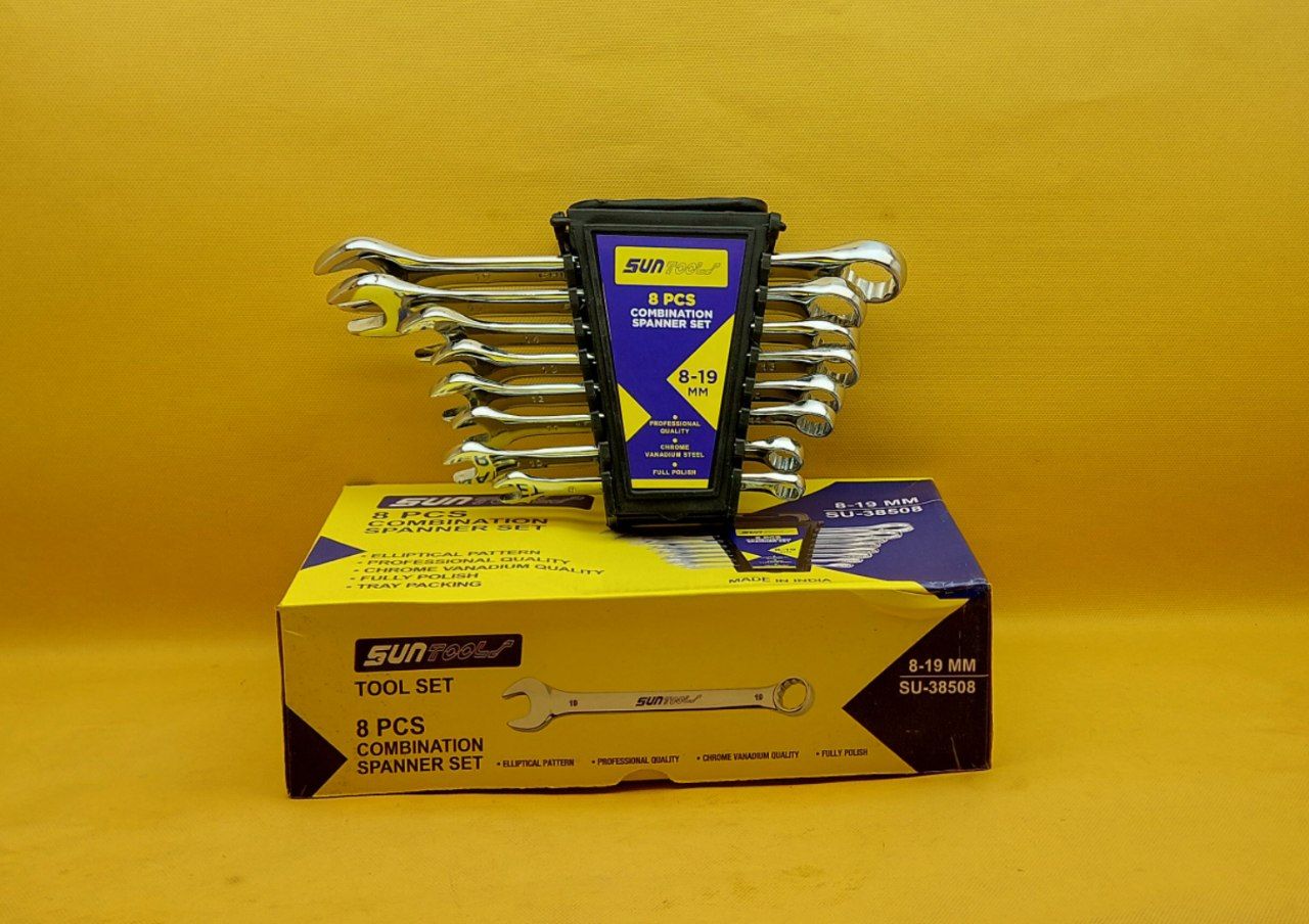 آچار یکسر رینگ پلکانی 8 عددی SUN TOOLS