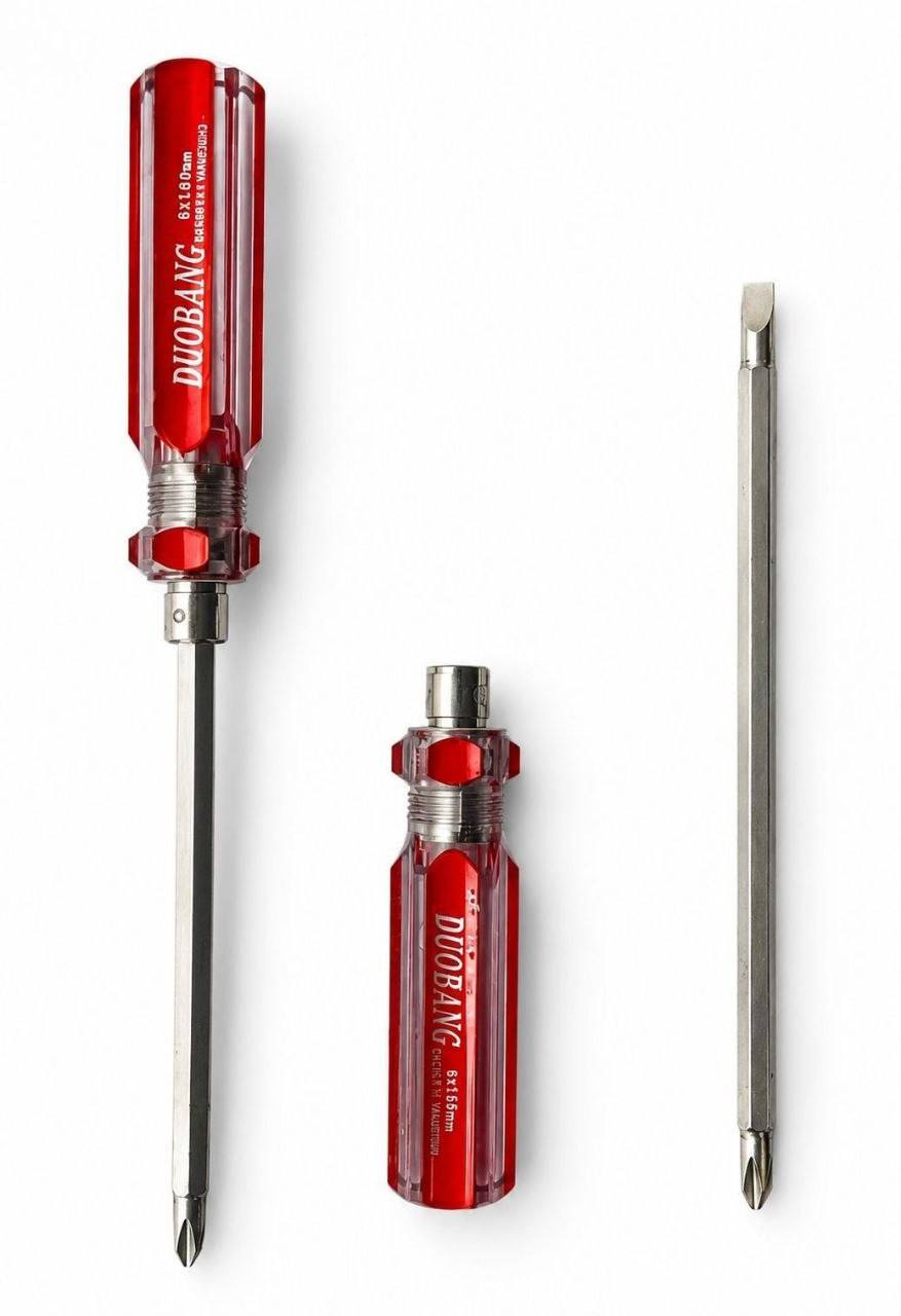 پیچ گوشتی 150×6 دوطرفه