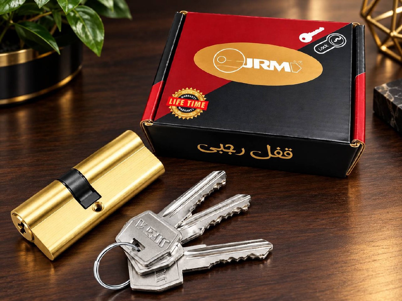  سیلندر تمام برنج کلید دوشیار رجبی