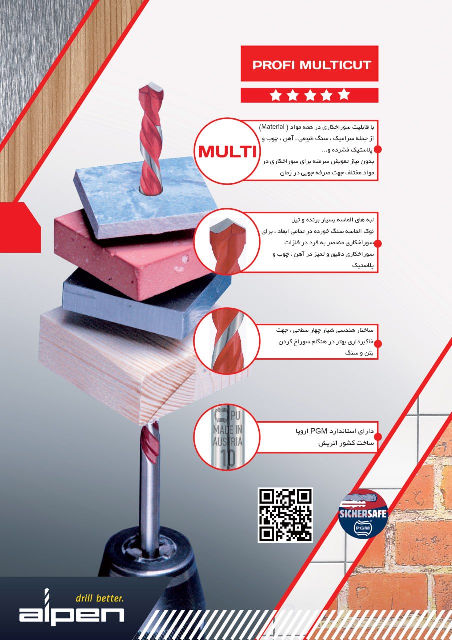 نمایشگاه تخصصی مته های آلپن